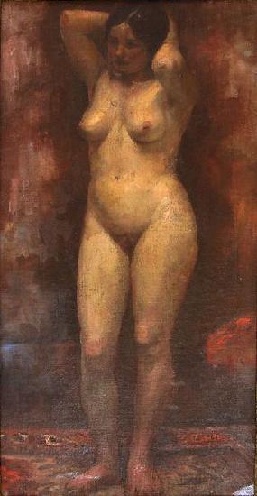 Nicolae Vermont Nud, ulei pe panza